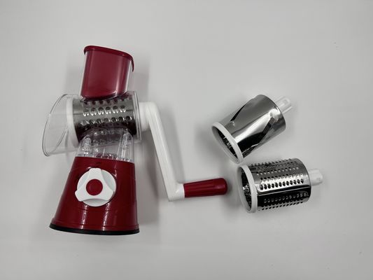 มือ Rotary ไส้กรีบกลม Tumbling กล่อง Shredder กลองสําหรับการบดผัก