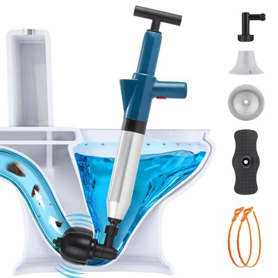 สต็อคทуалет Plunger ความดันอากาศ ปืนอากาศ ปืนระบายน้ํา Blaster สําหรับห้องน้ําไม่ปิด