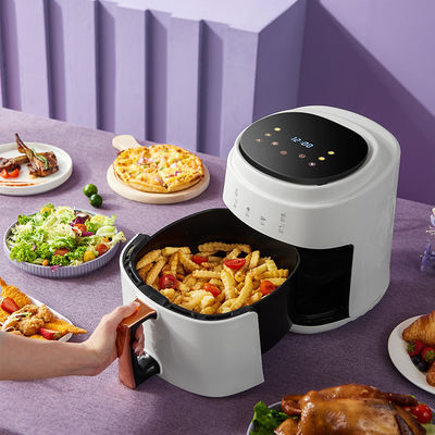 8L 1400W Smart Touch Screen Custom Oil Free Electric Deep Fryer เครื่องอบอากาศร้อน เครื่องอบอากาศร้อน เหมาะสม