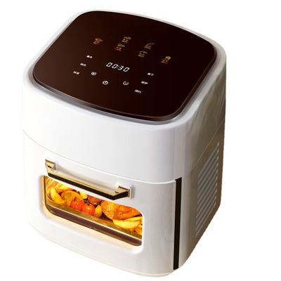 ครัวไฟฟ้า Deep Fryer 12L 15L อากาศ Fryer โฟนกับเทอร์โมสแตตควบคุมดิจิตอล