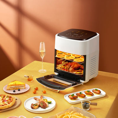 ครัวไฟฟ้า Deep Fryer 12L 15L อากาศ Fryer โฟนกับเทอร์โมสแตตควบคุมดิจิตอล