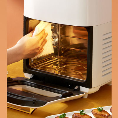 วัสดุไม่ติด PTFE 12L 15L ลิตร เครื่อง Fryer อากาศดิจิตอล พลังงาน 360 ดิจิตอลเตาอบมือ