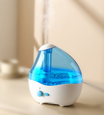 เครื่องปรับอากาศด้วยเสียงฉีด ultrasonic หุบปากเงียบ 28dB สําหรับห้องนอนและเครื่องปรับอากาศด้วยหมอกเย็น