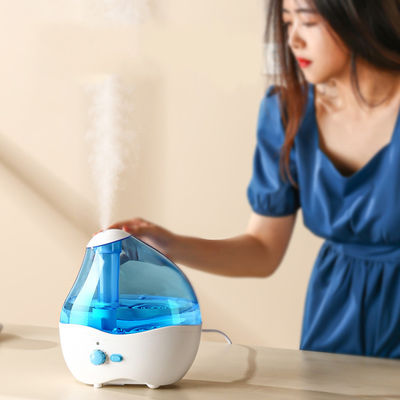 เครื่องปรับอากาศด้วยเสียงฉีด ultrasonic หุบปากเงียบ 28dB สําหรับห้องนอนและเครื่องปรับอากาศด้วยหมอกเย็น