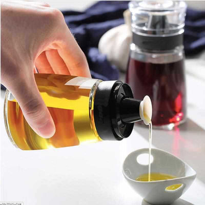 กระปุกน้ํามันกระจกกระจกกระจกกระจกน้ํามัน 170ML เซตสําหรับอุปกรณ์ครัว 425g
