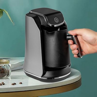 เครื่องทํากาแฟไทยไฟฟ้าที่มีเครื่องกรองและแผ่นทําความร้อนที่สามารถใช้ได้อีกครั้ง