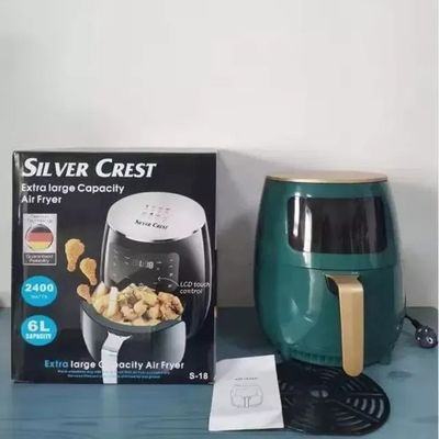 4.5 / 6L ความจุ อากาศ Fryer สําหรับการทําอาหาร Frying โดยไม่มีน้ํามัน การควบคุมดิจิตอลหนึ่งแตะ