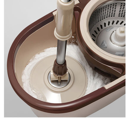 สแตนเลส Wringer 360 Spin Easy Clean Cyclone ทําความสะอาดพื้น