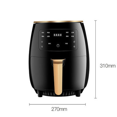 เครื่องปรุงปรุงอากาศขนาด 1400W 6L ที่สามารถทําอาหารได้