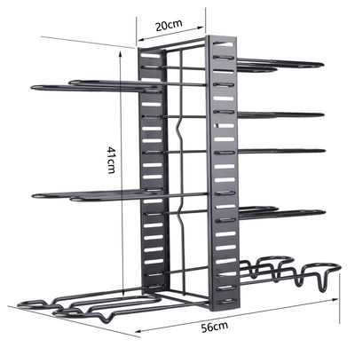ตู้ครัวปรับปรุงกระถางและปานจัด 8 ชั้น Rack กับ 3 วิธี DIY