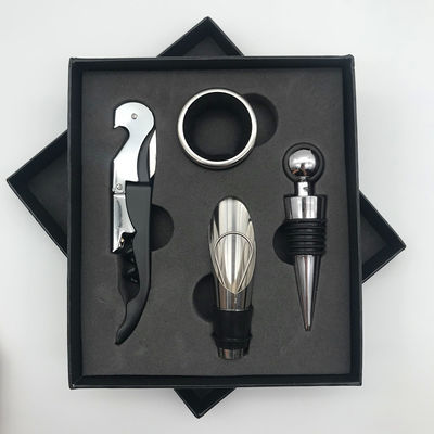 สแตนเลส เรด ซีฮอสเฮอร์ส มีดกล่องของขวัญ เครื่องมือบาร์ชนิด Corkscrew ชุดเปิดไวน์