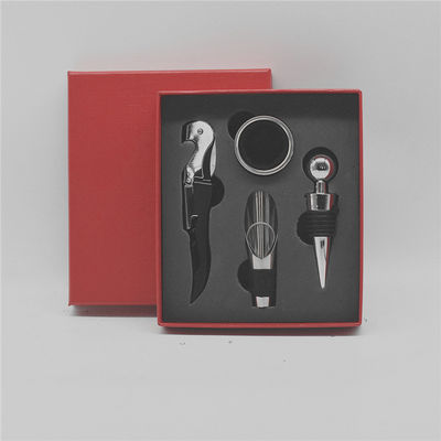 สแตนเลส เรด ซีฮอสเฮอร์ส มีดกล่องของขวัญ เครื่องมือบาร์ชนิด Corkscrew ชุดเปิดไวน์