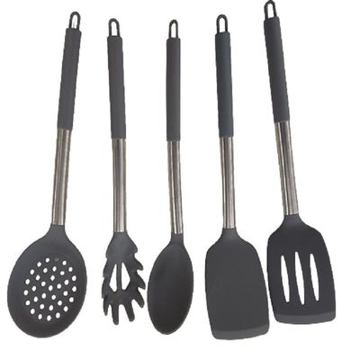 เก็บซิลิโคน ไม่ติดช้อนสําหรับการทอดปลารั่ว Spatula ครัวครัว
