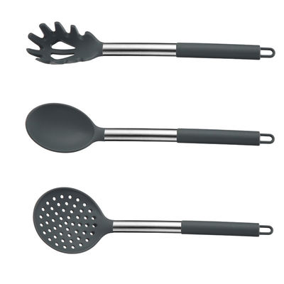 เก็บซิลิโคน ไม่ติดช้อนสําหรับการทอดปลารั่ว Spatula ครัวครัว