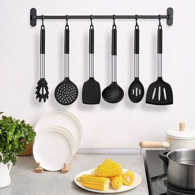 เก็บซิลิโคน ไม่ติดช้อนสําหรับการทอดปลารั่ว Spatula ครัวครัว