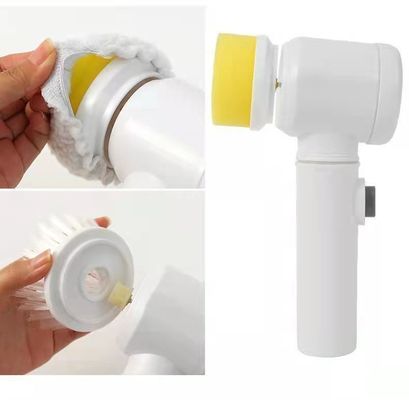 เครื่องทําความสะอาดไฟฟ้า ผ้าแปรงสีขาว 138G USB สามารถชาร์จใหม่ได้ สําหรับห้องครัว