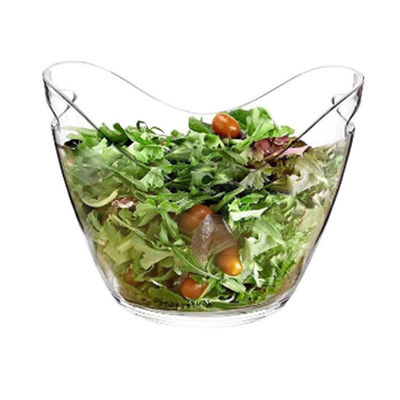 8L LED Acrylic Plastic Ice Bucket สไตล์การออกแบบที่ทันสมัยสําหรับงานปาร์ตี้บาร์