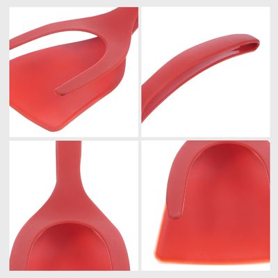 2 ใน 1 Spatula Tong สําหรับเครื่องมือการปรุงอาหาร ไข่ดํา Flipper Tong ปลากระปุก ปลาฝรั่ง
