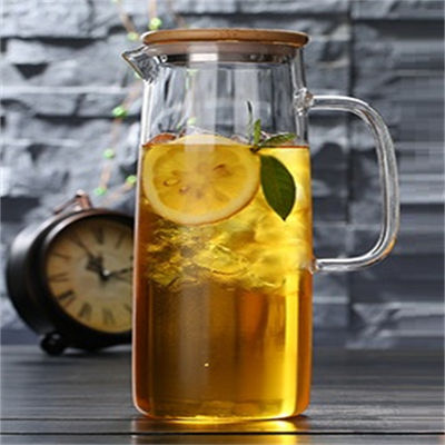 เครื่องลดน้ําผสมสําหรับครัวเรือนที่มีกระจก borosilicate สูงหนาและฝาเหล็กไร้ขัด