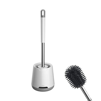 TPR รอบ พลาสติก การทําความสะอาด Brush ที่ถือแปรงห้องน้ํา สําหรับความสะอาดห้องน้ําที่ดีกว่า