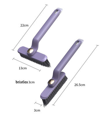 360 องศา Rotating Hard Bristle Cravice Gap Brush สําหรับการกําจัดสกปรกที่ลึกและครบถ้วน