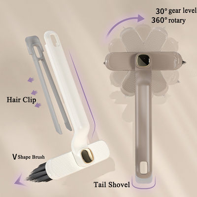360 องศา Rotating Hard Bristle Cravice Gap Brush สําหรับการกําจัดสกปรกที่ลึกและครบถ้วน
