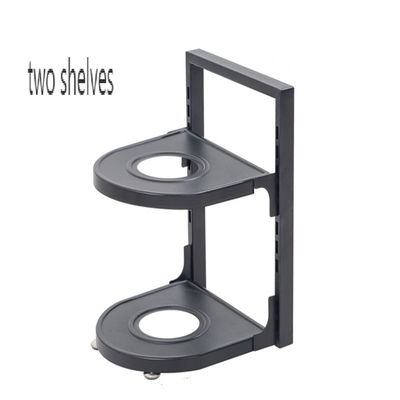 3 ชั้นกระถางและกระถางจัดสําหรับการถืออุปกรณ์ครัว Custom โลหะกระถาง Rack