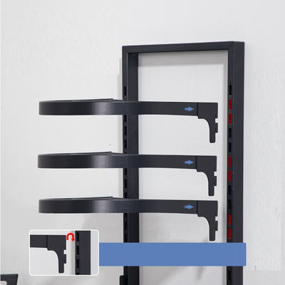 3 ชั้นกระถางและกระถางจัดสําหรับการถืออุปกรณ์ครัว Custom โลหะกระถาง Rack