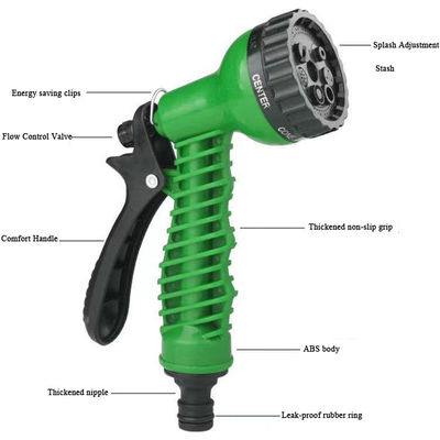 น้ําทําเรียบง่ายขยาย Magic Flex ร้อนสระสวน 25-200FT กับปืนสเปรย์