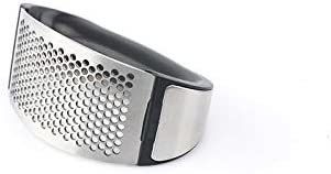 ขายดีที่สุด Hot Garlic Press Peeler มือเหล็กไร้สแตนเลสสําหรับเครื่องมือผลไม้และผัก