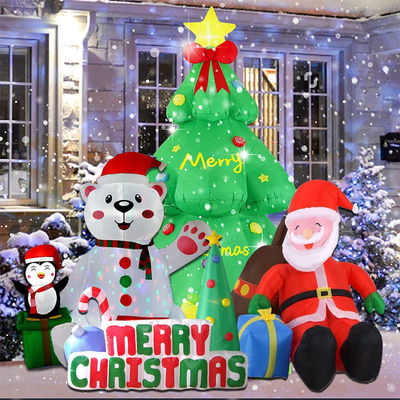 พอลิเอสเตอร์ แต่งงานปาร์ตี้ แต่งงานปาร์ตี้ด้วย LED ไฟคริสต์มาส Santa Claus navidad