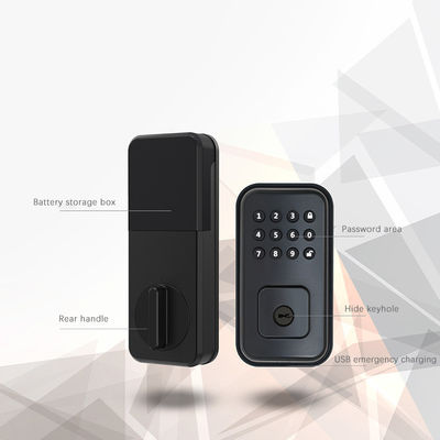 ปลอดภัยประตูของคุณด้วย แบตเตอรี่-powered ดิจิตอลสมาร์ทล็อคและ TTlock Tuya WiFi App