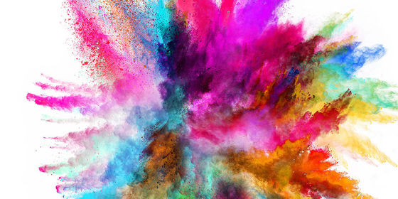 สีสัน Holi พาวเดอร์พาร์ตี้ Popper Confetti ผงข้าวโพด 13 * 18 ซม