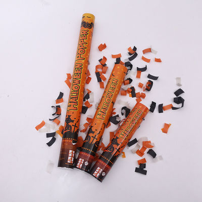พาร์ตี้สีฟ้า Popper Confetti Cannon สําหรับงานฉลองปี รูปแบบตามสั่ง