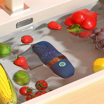 ร้านอาหาร เครื่องทําความสะอาดผัก รูปทรงแคปซูล เครื่องทําความสะอาดอาหาร USB สําหรับผลไม้และผักขนาดเล็ก
