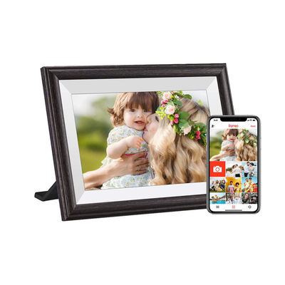 จําหน่ายจํานวนมาก 10 นิ้ว 16 กรัม WiFi LCD Cloud Video Download Frameo กรอบรูปภาพดิจิตอล