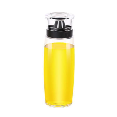 เครื่องฉีดน้ํามันแก้ว เครื่องฉีดมะนาว กระป๋องน้ําตาล 280ml 9.5oz กับปั๊มวัดขนาด