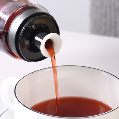 เครื่องฉีดน้ํามันแก้ว เครื่องฉีดมะนาว กระป๋องน้ําตาล 280ml 9.5oz กับปั๊มวัดขนาด