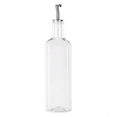 น้ํามันกระจกสีเขียว Drizzler 500ml สําหรับการปรุงอาหารครัวกับกระจกสแตนเลสเติม