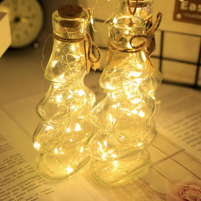 ไฟสตริงงานแต่งงานคริสต์มาสต์ 7-102m กันน้ํา แบตเตอรี่สีขาวอบอุ่น / USB / ดวงอาทิตย์
