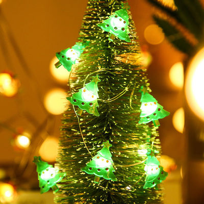 ไฟคริสต์มาสต์ LED สีแดง สายหิมะ ซานต้า คลาส ดารา สินค้าตกแต่งวันหยุด