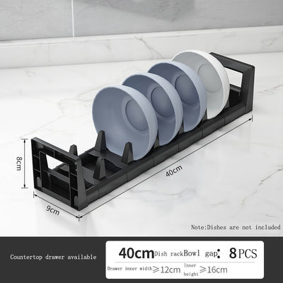 ปรับปรุงจานจานจาน Rack ในห้องครัวตู้ตู้ Dinnerware จัดการ