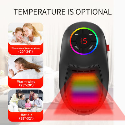 0.5kg เครื่องทําความร้อนติดต่อผนัง เครื่องทําความร้อนไฟฟ้าพกพาสําหรับสวน บ้านเล็ก เครื่องทําความร้อนฤดูหนาว