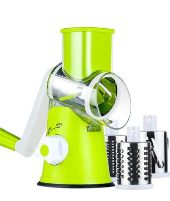 ขายดีที่สุด ผลไม้ ผัก หมุน Grater สแตนเลส Multi-Function Slicer Cutter