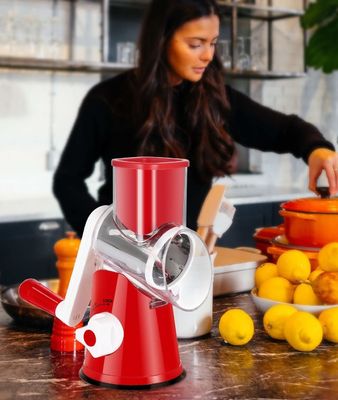 ขายดีที่สุด ผลไม้ ผัก หมุน Grater สแตนเลส Multi-Function Slicer Cutter