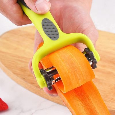 เครื่องเปลือกผัก PP RUBBER สําหรับการเปลือกผลไม้และผักโดยไม่ใช้ความพยายาม