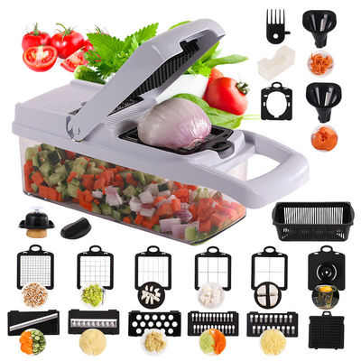 เปลี่ยนแปลงผักของคุณด้วย 22 ใน 1 แมนโดลีน Slicer เครื่องตัดผักหลายฟังก์ชัน