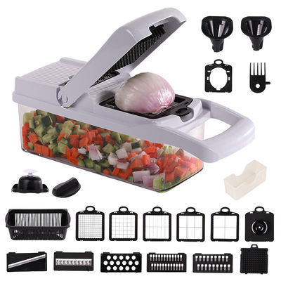 เปลี่ยนแปลงผักของคุณด้วย 22 ใน 1 แมนโดลีน Slicer เครื่องตัดผักหลายฟังก์ชัน