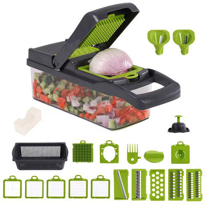 เปลี่ยนแปลงผักของคุณด้วย 22 ใน 1 แมนโดลีน Slicer เครื่องตัดผักหลายฟังก์ชัน