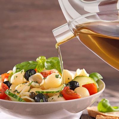 350 มล กระป๋องกระป๋องการแยกกระป๋องเตาชุด Gravy Boat สําหรับ Oliver น้ํามันและดินส้ม Dispenser